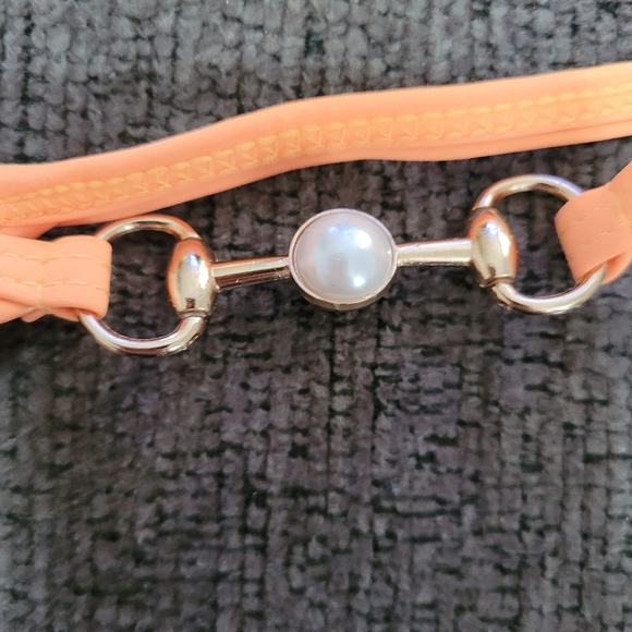 Womens Ribbed Halter Thong Bikini - Picture 7 of 10